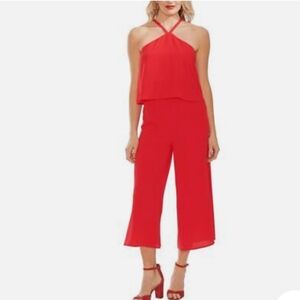 NWOT Vince Camuto red jumpsuit